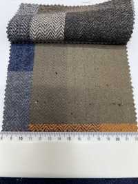 4SG008(2) باتش وورك تويد قطني[نسيج / قماش] Chambray صور إضافية