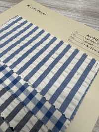 AN-9104 سيرساكر قطني بلون إنديغو[Textile / Fabric] Arinobe Shoten صور إضافية