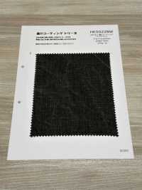 HK5022BW 25 كتان، طلاء حبر هندي، غسلة واحدة[Textile / Fabric] KOYAMA صور إضافية