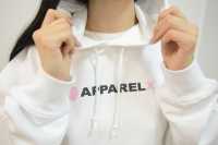 AXP6001-01 هودي بقلنسوة بطباعة أصلية بوزن 10.0 Oz (Loopback Terry)[منتجات الملابس] Okura Shoji صور إضافية
