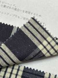 CS1020-04 7.5 أونصة كاروهات إنديغو[نسيج / قماش] COLLECT صور إضافية