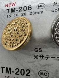 TM-206 زر معدني بساق خلفية مع حافة[أزرار] DAIYA BUTTON صور إضافية