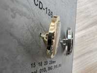 CD-136 زر معدني بظهر ساق وحافة[أزرار] DAIYA BUTTON صور إضافية