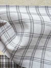 BC3575 تشطيب الغسل الجاف بنقشة مربعات من القطن العضوي[نسيج / قماش] COSMO TEXTILE صور إضافية