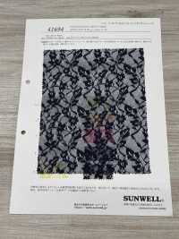 41694 تول دانتيل من البوليستر[نسيج / قماش] SUNWELL صور إضافية
