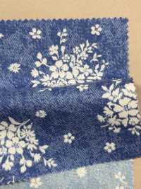 850528 SEVENBERRY® قماش شيتينغ باقة حديقة زرقاء[Textile / Fabric] VANCET صور إضافية