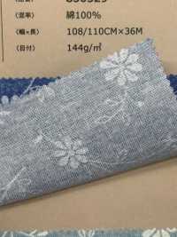 850529 SEVENBERRY® قماش شيتنج أزرق Garden Lace Flower[نسيج / قماش] VANCET صور إضافية