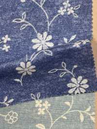 850529 SEVENBERRY® قماش شيتنج أزرق Garden Lace Flower[نسيج / قماش] VANCET صور إضافية