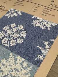 850530 SEVENBERRY® قماش شيتينغ حديقة زرقاء/زنبق الوادي[Textile / Fabric] VANCET صور إضافية