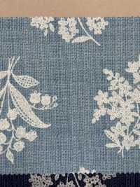 850530 SEVENBERRY® قماش شيتينغ حديقة زرقاء/زنبق الوادي[Textile / Fabric] VANCET صور إضافية