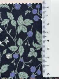 850531 SEVENBERRY® لاون قطن غير مبيّض زهرة كئيبة بلاكبيري[Textile / Fabric] VANCET صور إضافية