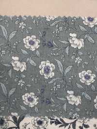 850533 SEVENBERRY® لاون قطن غير مبيّض زهرة كئيبة فاونيا/فاونيا[Textile / Fabric] VANCET صور إضافية