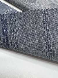 KYC240-58-D10 جاكار دنغري مصبوغ بالخيوط بعرض عريض 30×20[نسيج / قماش] Uni Textile (Komon Kobo) صور إضافية