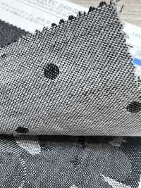 KYC240-58-D12 30×20 قماش دنغري جاكار مصبوغ بالخيوط بعرض واسع[نسيج / قماش] Uni Textile (Komon Kobo) صور إضافية