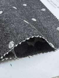 KYC240-58-D12 30×20 قماش دنغري جاكار مصبوغ بالخيوط بعرض واسع[نسيج / قماش] Uni Textile (Komon Kobo) صور إضافية