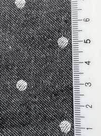 KYC240-58-D12 30×20 قماش دنغري جاكار مصبوغ بالخيوط بعرض واسع[نسيج / قماش] Uni Textile (Komon Kobo) صور إضافية