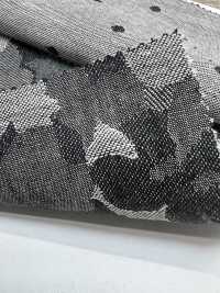 KYC240-58-D2 دانغري جاكار مصبوغ بالخيوط بعرض عريض 30×20[نسيج / قماش] Uni Textile (Komon Kobo) صور إضافية