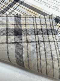 KYC326-D2 أورغانزا كاروهات مصبوغ بالخيوط T/C[Textile / Fabric] Uni Textile (Komon Kobo) صور إضافية