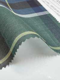 KYC326-D3 T/C أورجانزا كاروهات مصبوغة بالخيوط[نسيج / قماش] Uni Textile (Komon Kobo) صور إضافية