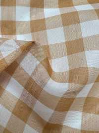 KYC326-W-D1 أورغانزا T/C مصبوغ بالخيوط بنقشة مربعات بعرض عريض[نسيج / قماش] Uni Textile (Komon Kobo) صور إضافية