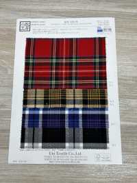 KYC401-W-D2 T/Ry بنقشة مربعات مصبوغة بالخيوط وممشط[Textile / Fabric] Uni Textile (Komon Kobo) صور إضافية