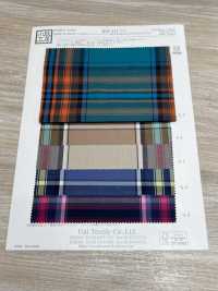 KYC411-D7 T/C كاروهات مصبوغة بالخيوط Gold Care[Textile / Fabric] Uni Textile (Komon Kobo) صور إضافية