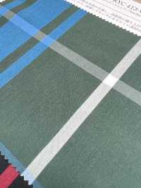 KYC413-W-D1 قماش تايب رايتر T/C مصبوغ بالخيوط كاروهات[Textile / Fabric] Uni Textile (Komon Kobo) صور إضافية