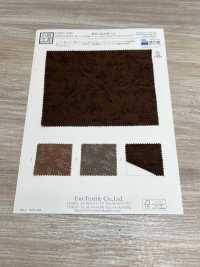 KYC424-W-D2 جاكار بخيوط مصبوغة قطن رايون كتان بعرض واسع[نسيج / قماش] Uni Textile (Komon Kobo) صور إضافية