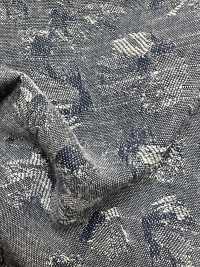 KYC424-W-D3 جاكار مصبوغ بالخيوط من القطن والرايون والكتان[نسيج / قماش] Uni Textile (Komon Kobo) صور إضافية