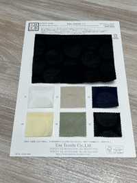 KKC808OR-D2 قطن 80 لاون أورغانزا متموج[نسيج / قماش] Uni Textile (Komon Kobo) صور إضافية