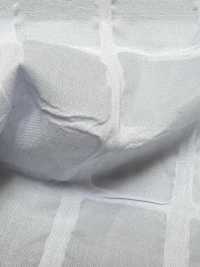 KKC808OR-D3 80 قطن لاون أورغانزا مموج[نسيج / قماش] Uni Textile (Komon Kobo) صور إضافية