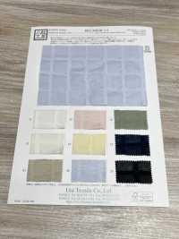 KKC808OR-D3 80 قطن لاون أورغانزا مموج[نسيج / قماش] Uni Textile (Komon Kobo) صور إضافية