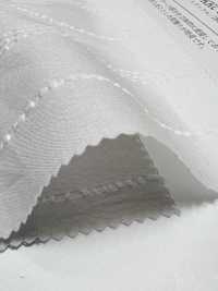 KKC838HW-D2 لاون قطني أبيض وافل[نسيج / قماش] Uni Textile (Komon Kobo) صور إضافية