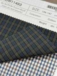 SBW11493 قماش تايبرايتر 50/1 بتشطيب مغسول بنقشة كاروه[Textile / Fabric] SHIBAYA صور إضافية