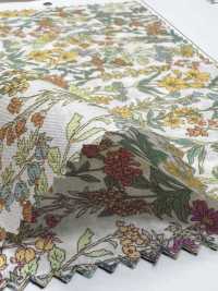 3026-650-9 قماش لاون 60s، زهور صغيرة مرسومة بالخيط[Textile / Fabric] HOKKOH صور إضافية