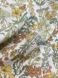3026-650-9 قماش لاون 60s، زهور صغيرة مرسومة بالخيط[Textile / Fabric] HOKKOH صور إضافية