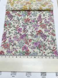 8026-690-1 لاون 60 بنقشة زهرة بخيط مموج[Textile / Fabric] HOKKOH صور إضافية