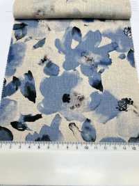 7026-700-3 CL قماش شيتينغ - أزهار بألوان مائية[Textile / Fabric] HOKKOH صور إضافية
