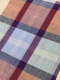 A-8174 كاروهات قطن وكتان[Textile / Fabric] Arinobe Shoten صور إضافية