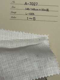 A-7027 كتان باناما أوروبي[Textile / Fabric] Arinobe Shoten صور إضافية