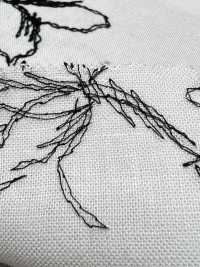 KCL524-D681 كانفاس رايون وكتان للتطريز[نسيج / قماش] Uni Textile (Komon Kobo) صور إضافية