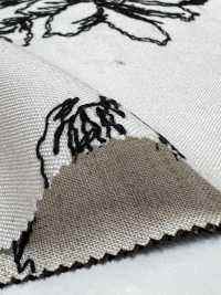 KCL524-D681 كانفاس رايون وكتان للتطريز[نسيج / قماش] Uni Textile (Komon Kobo) صور إضافية