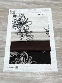 KCL524-D681 كانفاس رايون وكتان للتطريز[نسيج / قماش] Uni Textile (Komon Kobo) صور إضافية