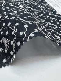 KPL600-DK2-54 لاون 60 خيطًا مطبوع بتطريز[Textile / Fabric] Uni Textile (Komon Kobo) صور إضافية