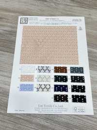 KKF2744CD-D2 دانتيل راشيل بوليستر[نسيج / قماش] Uni Textile (Komon Kobo) صور إضافية