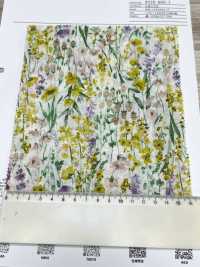 8026-680-7 80 لاون زهرة بألوان مائية موجة معجزة[Textile / Fabric] HOKKOH صور إضافية