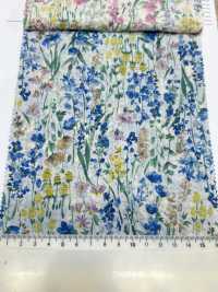 8026-680-7 80 لاون زهرة بألوان مائية موجة معجزة[Textile / Fabric] HOKKOH صور إضافية