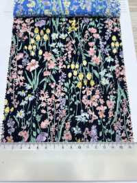 8026-680-7 80 لاون زهرة بألوان مائية موجة معجزة[Textile / Fabric] HOKKOH صور إضافية