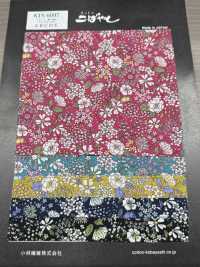 KTS6097 برودكلوث بطباعة زهور[نسيج / قماش] Cotton Kobayashi صور إضافية