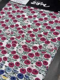 KTS7102 برودكلوث Bonbon بطباعة زهور[Textile / Fabric] Cotton Kobayashi صور إضافية